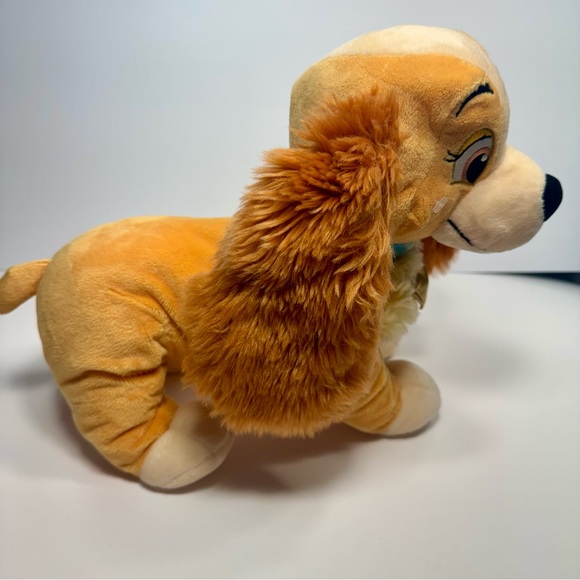 Pre-owned. Disney Store Lady And The Tramp - 14" LADY Stuffed Plush Animal - Picture 2 of 14